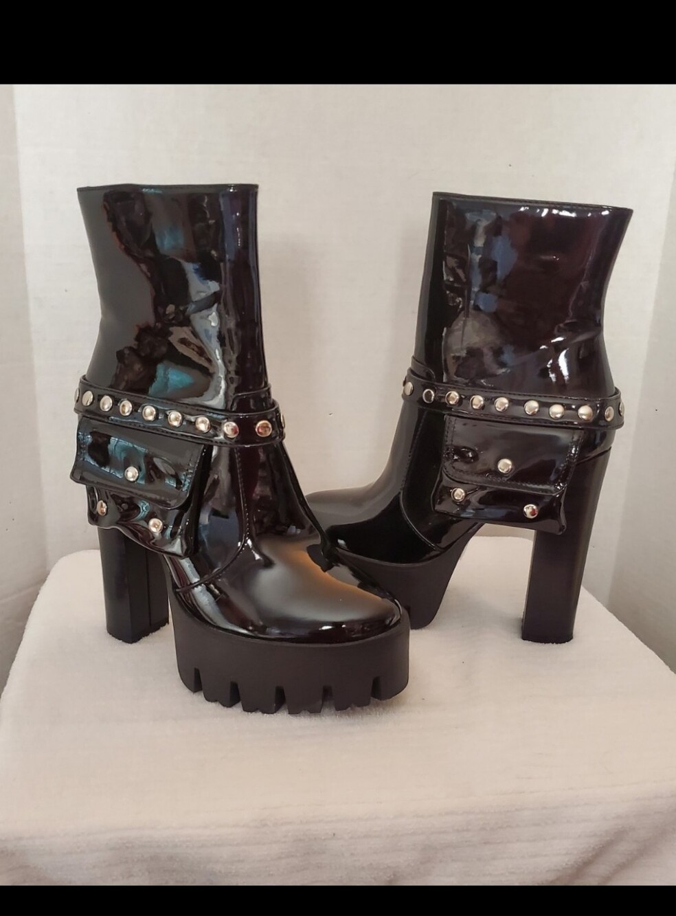 NEW, NEVER WORN Azalea Wang x Dolls Kill I'm Not Your Doll Ankle Booties Size 7